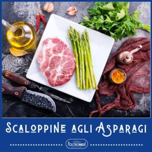 Scaloppine di Maiale agli asparagi